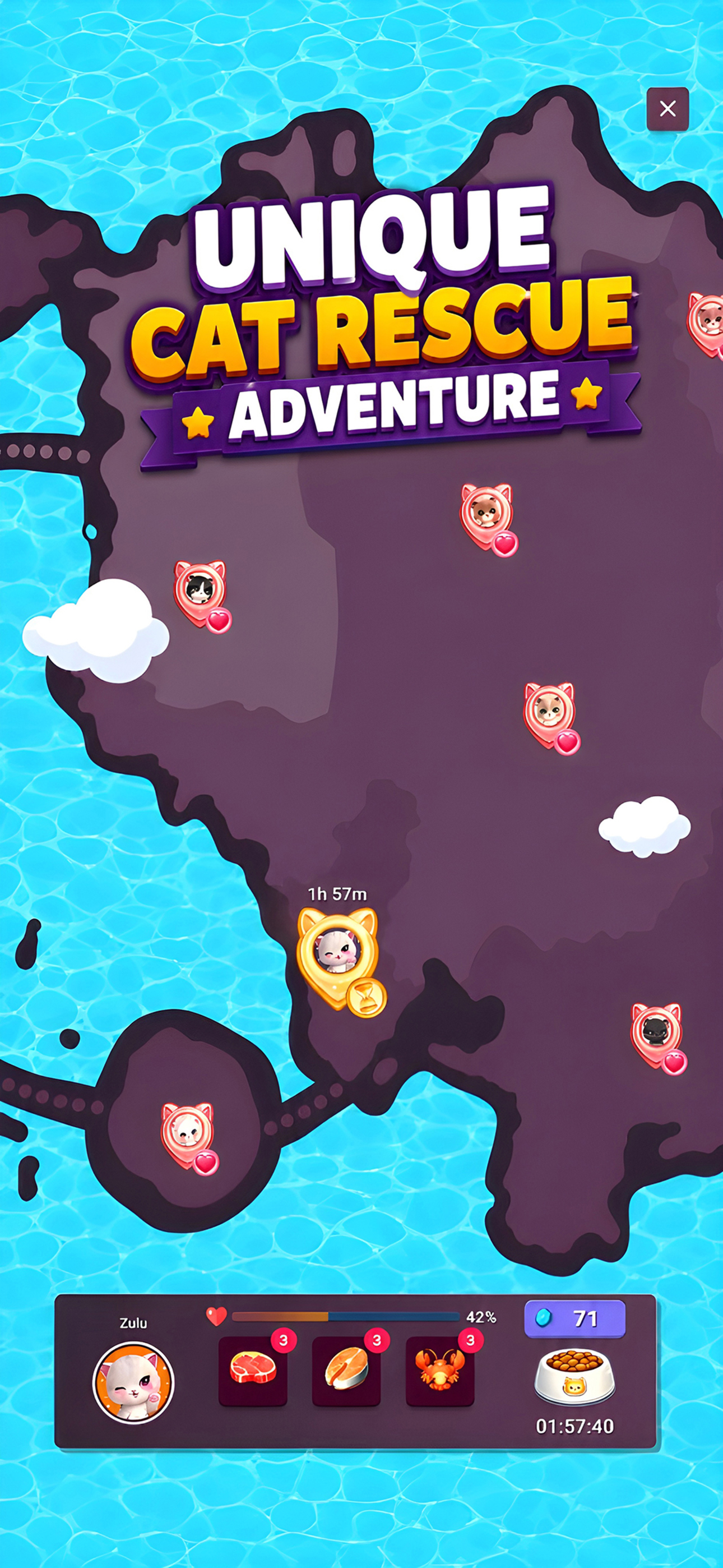 Paw Paw: Multiplayer Cat Race