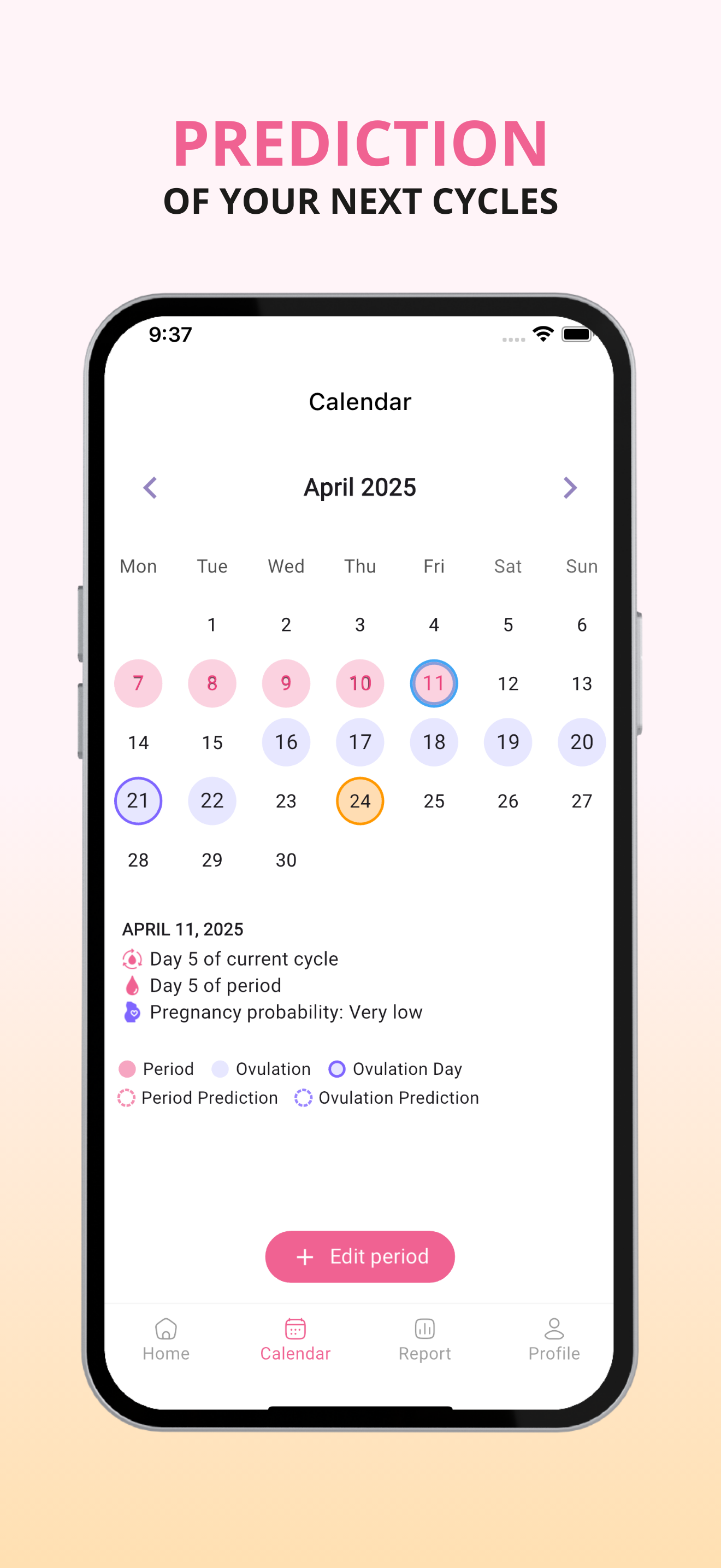 Dahe - Menstrual Calendar