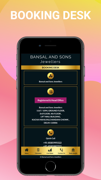 Bansal And Sons Jewellers Screenshot