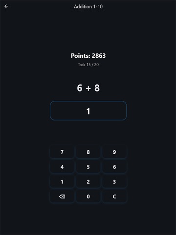 Speed Math The Game iPad screenshot