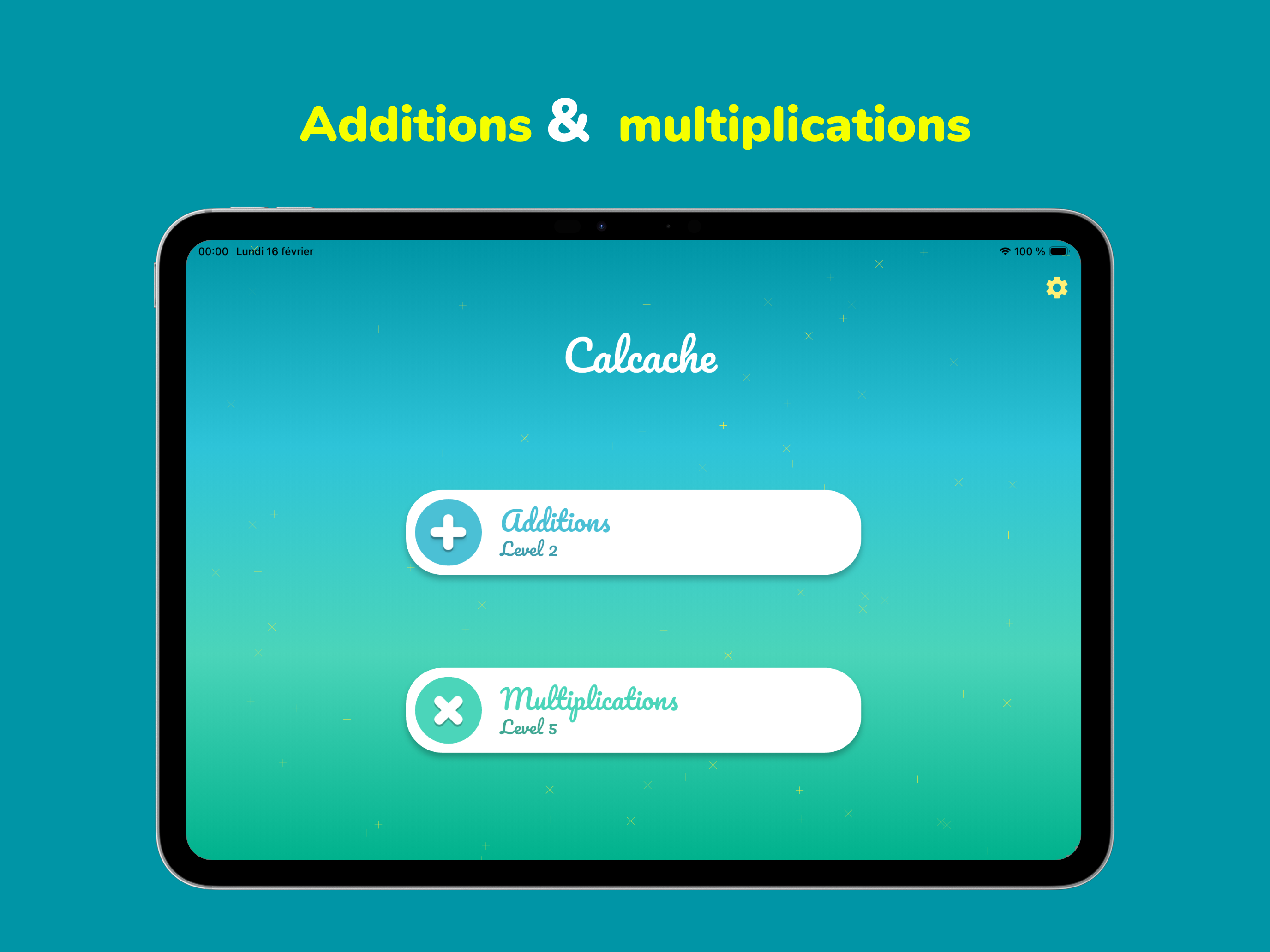 Calcache, Math facts puzzles