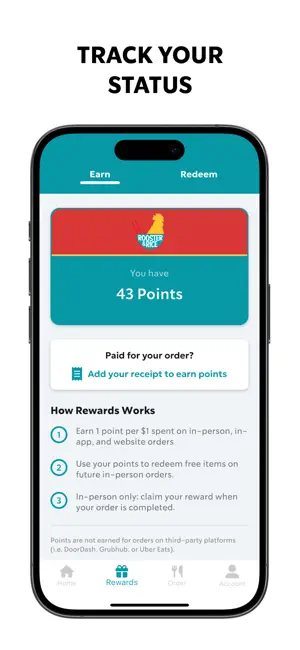 Rooster & Rice Rewards screenshot 2