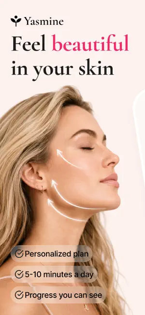 Yasmine: Face Yoga & Skin Care screenshot 1