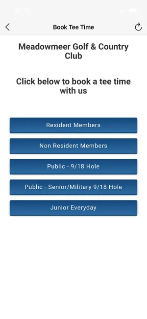 Meadowmeer Golf & Country Club screenshot 3