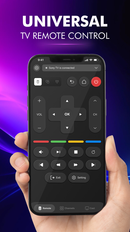 #1. Universal Control TV Remote (iOS) By: Nguyen Quy Son