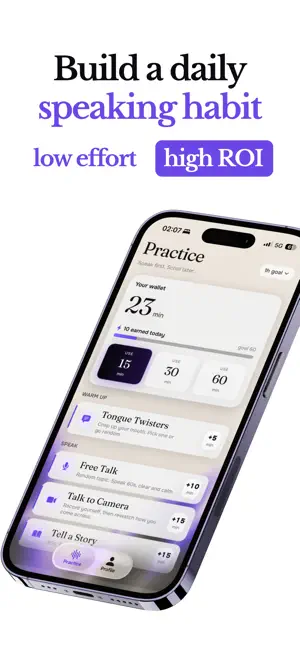 Speakfirst: Articulation Coach screenshot 1
