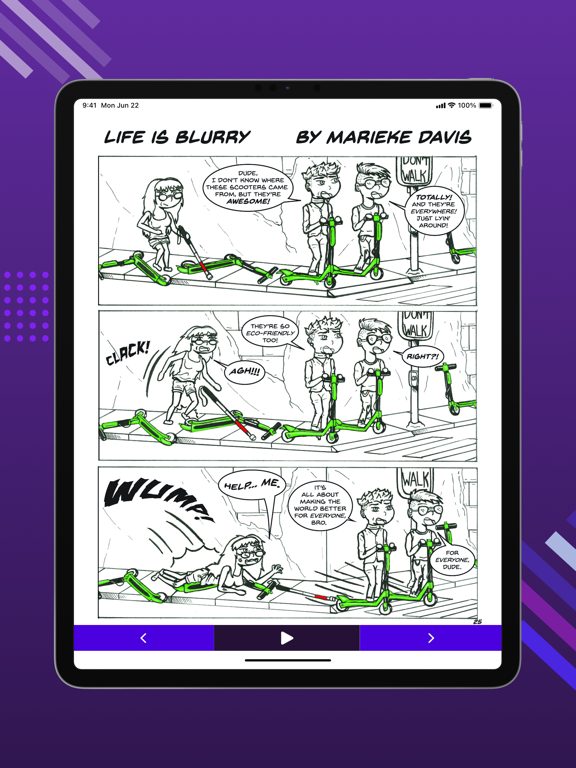 Vizling iPad screenshot 4 - Book app