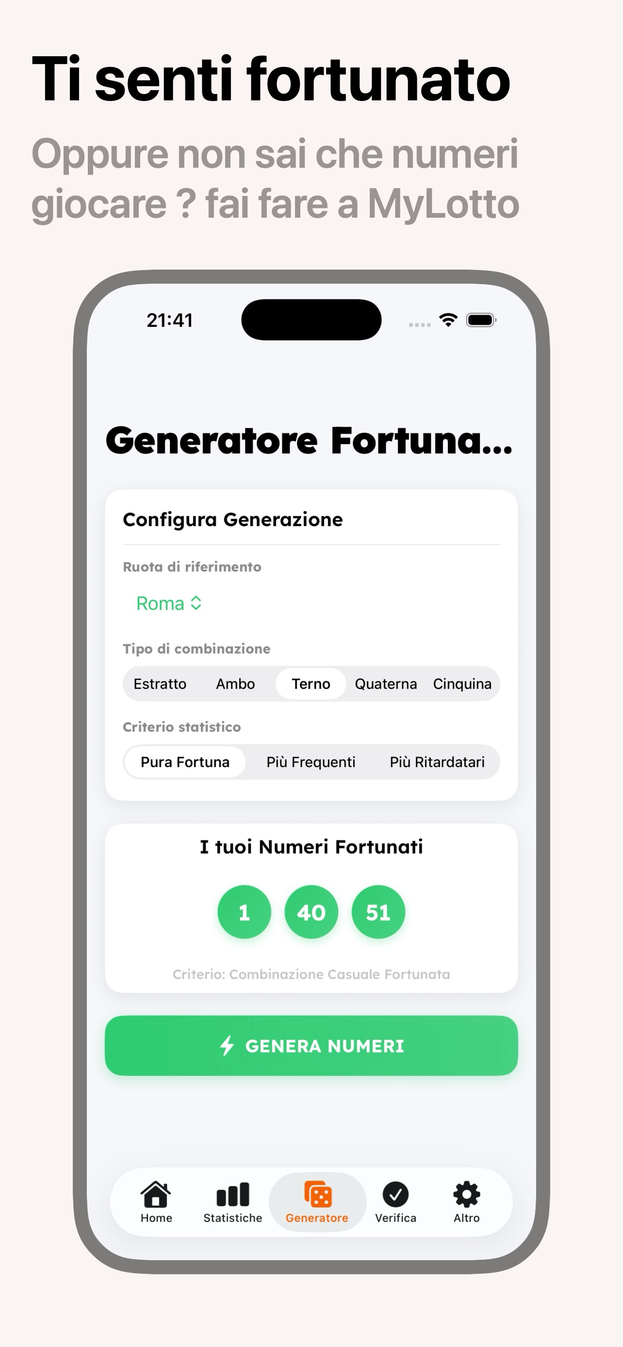 Lotto Estrazioni e Statistiche