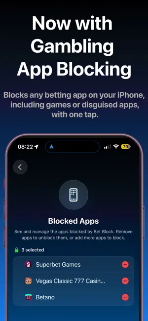 Bet Block - Stop Gambling Now screenshot 2