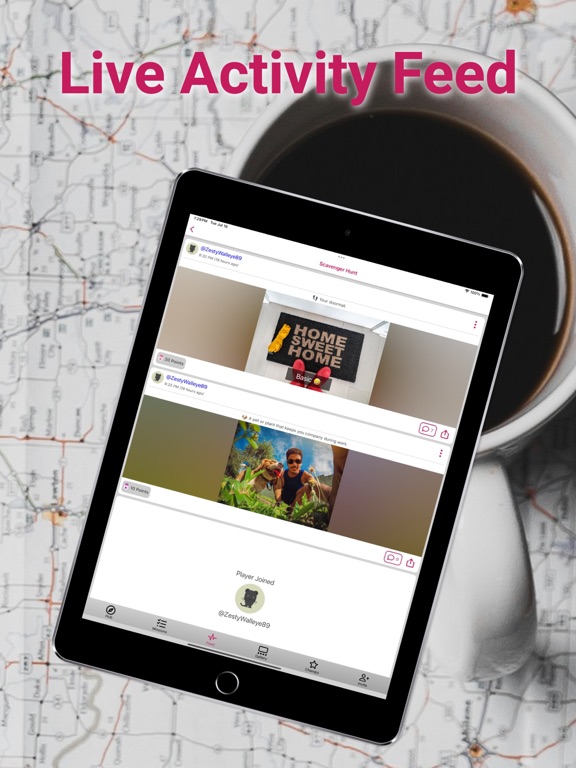 Scavos: Easy Scavenger Hunts iPad screenshot 6 - Entertainment app