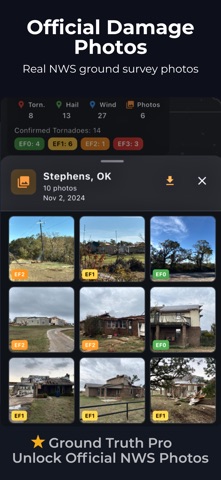 Ground Truth: Storm Reports iPhone screenshot