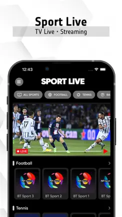 Sport Live TV - Streaming iPhone image 1