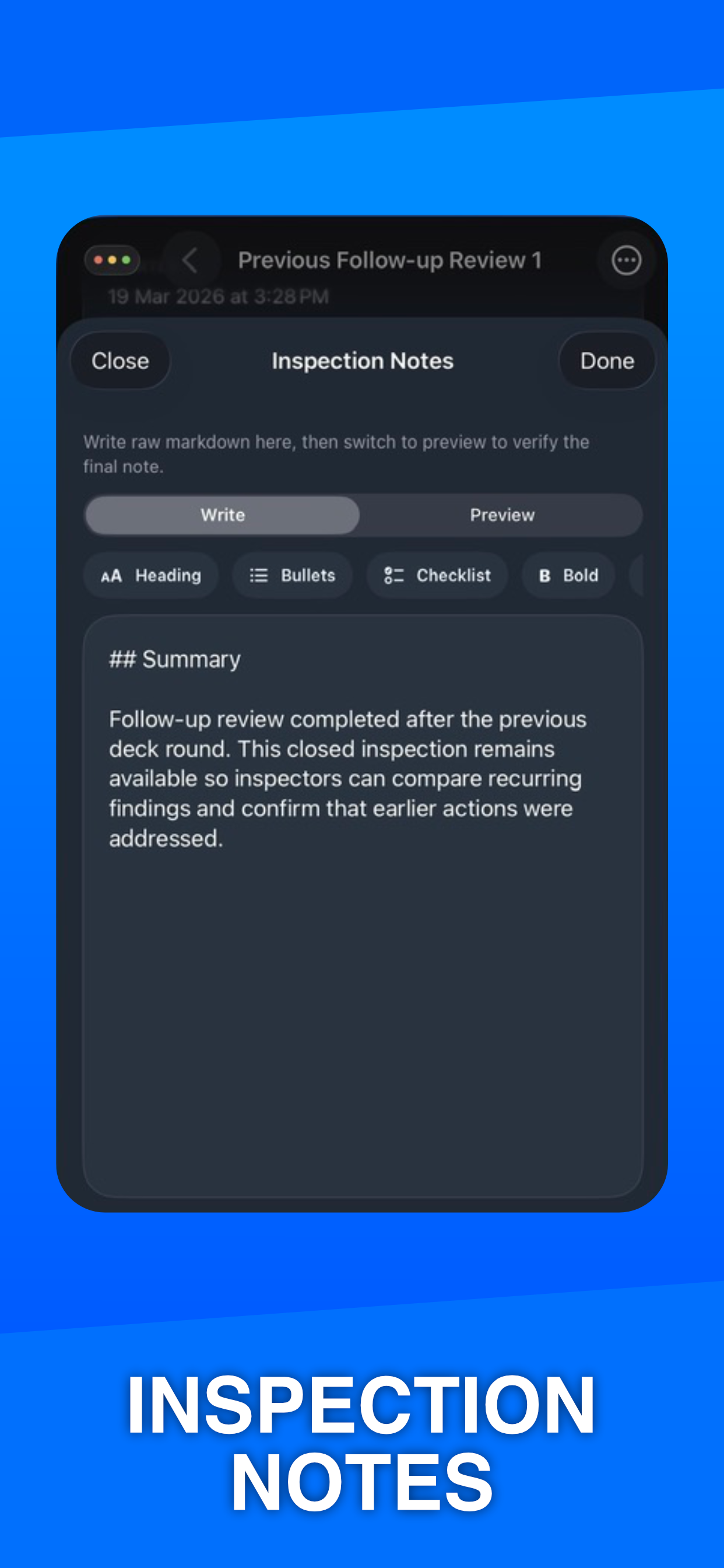 DeckPin: Ship Inspections screenshot 8