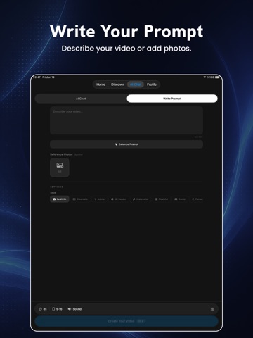Vidium: KI-Videogenerator iPad screenshot 8