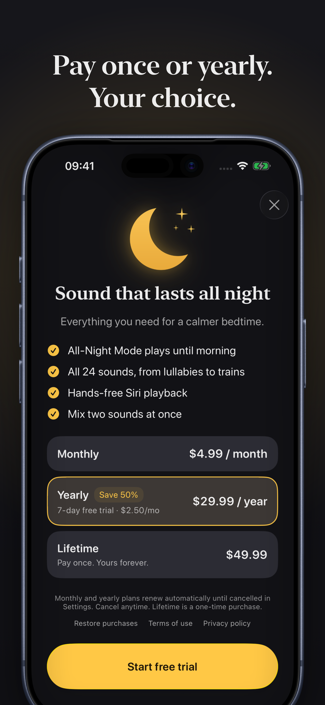 Sleepy: Baby Sleep Sounds screenshot 6