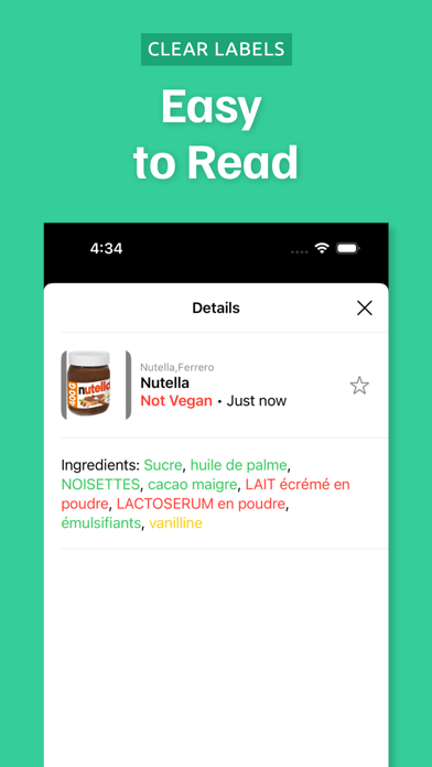 GoVegan: Vegan Barcode Scanner Screenshot
