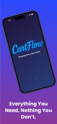 Cart-Flow screenshot