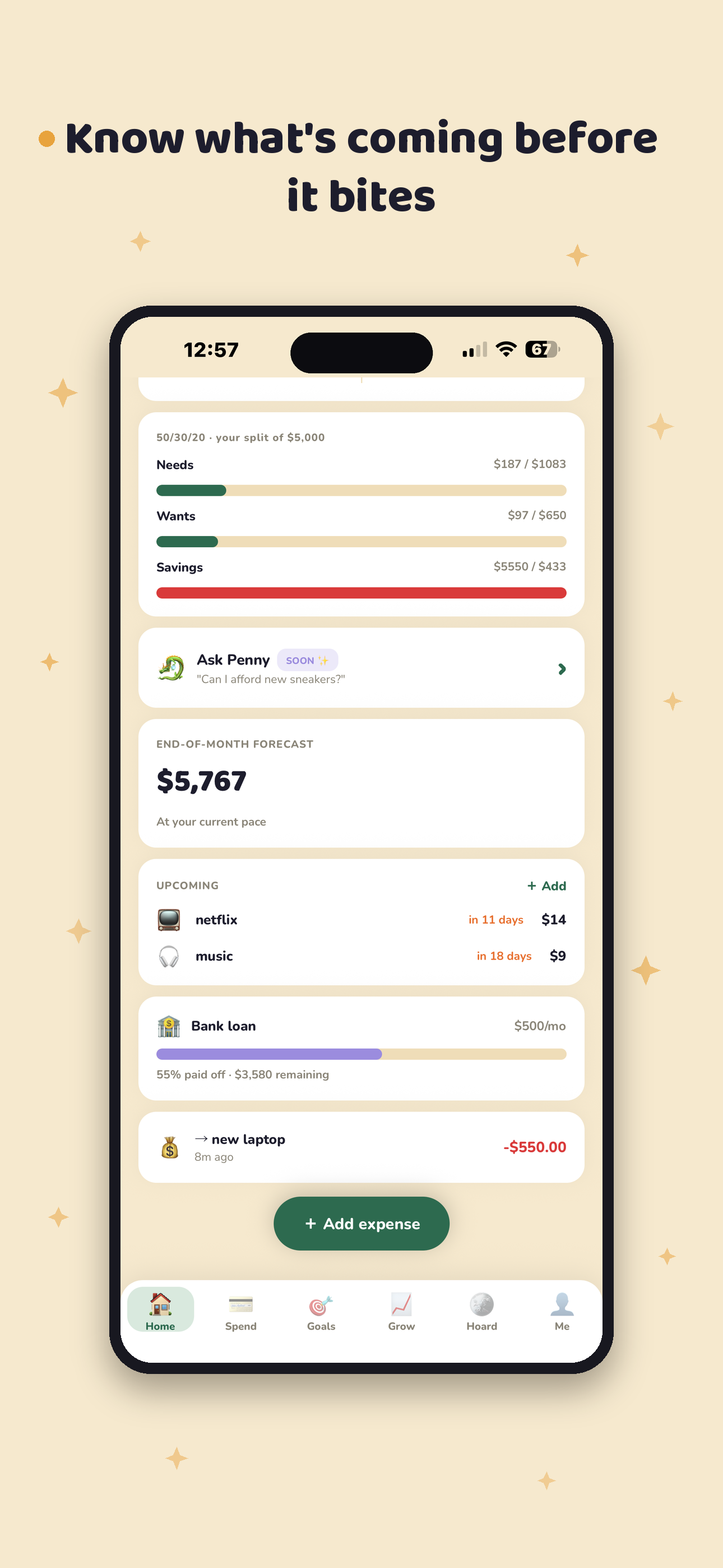 Penny — Money & Budget screenshot 2