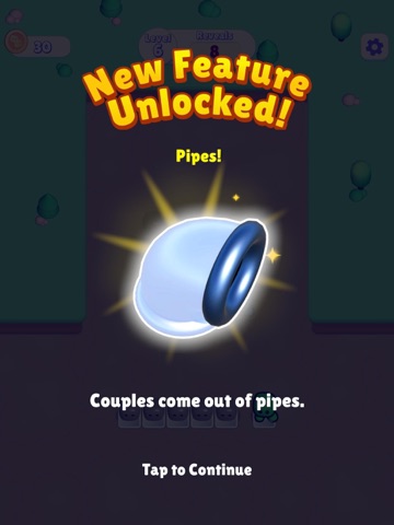 Couple Match-3D iPad screenshot