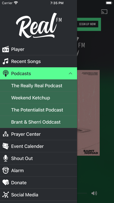 100.3 Real FM Screenshot