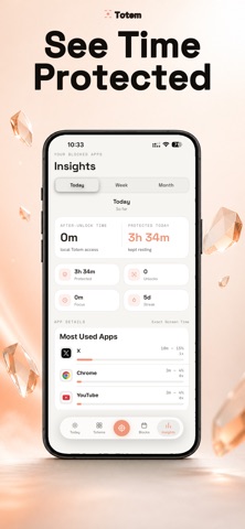 Totem: Screen Time Control iPhone screenshot