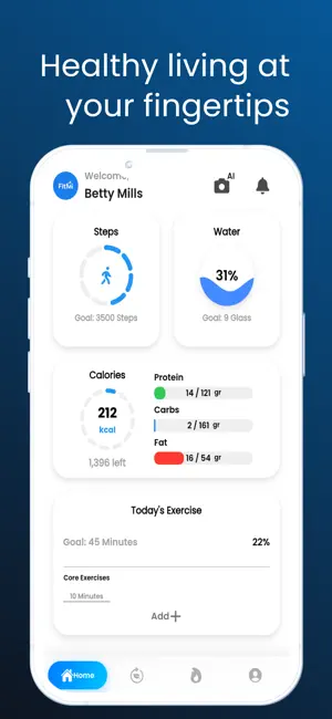 FitMi - Calori Tracker & Goals screenshot 2