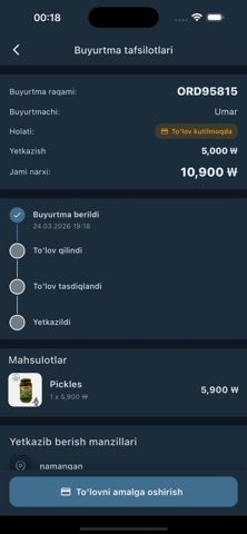 Million halal market iPhone screenshot