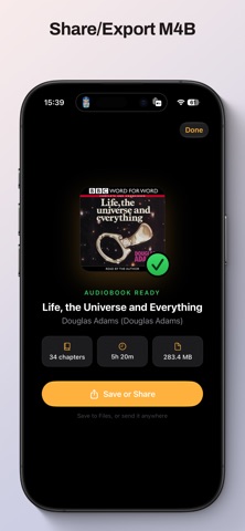 Binder: Create Audiobooks app screenshot 3