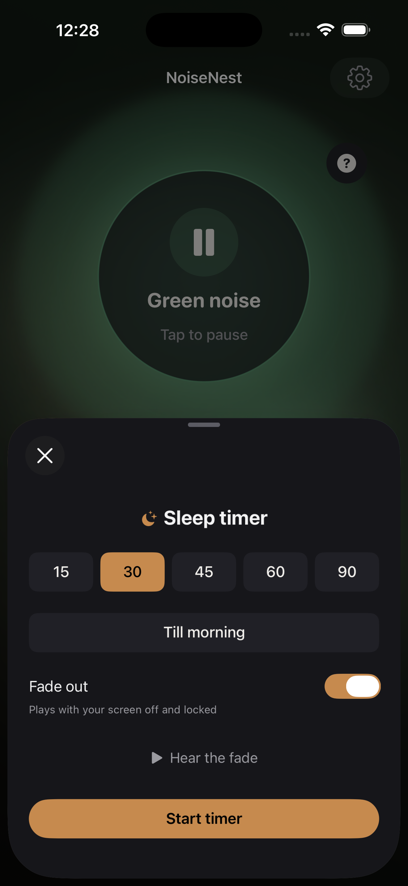 NoiseNest: Brown Noise Sleep screenshot 3