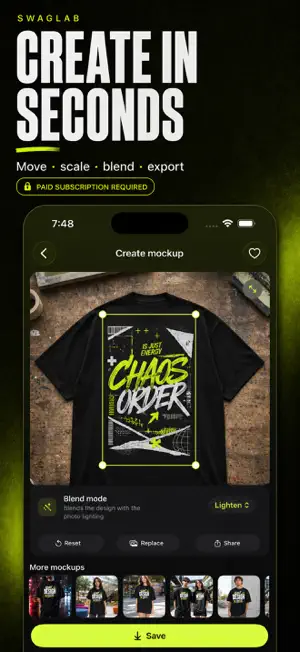 SwagLab : Clothing Mockups screenshot 3
