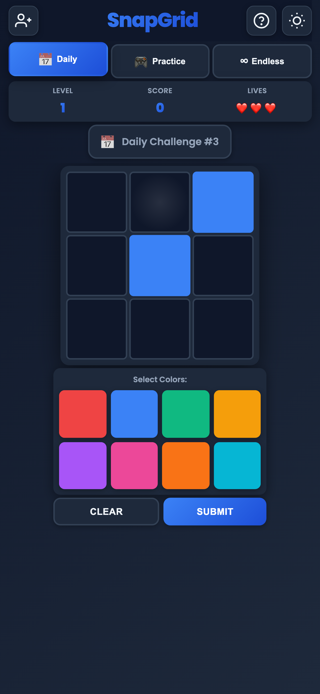 SnapGrid Game screenshot 3