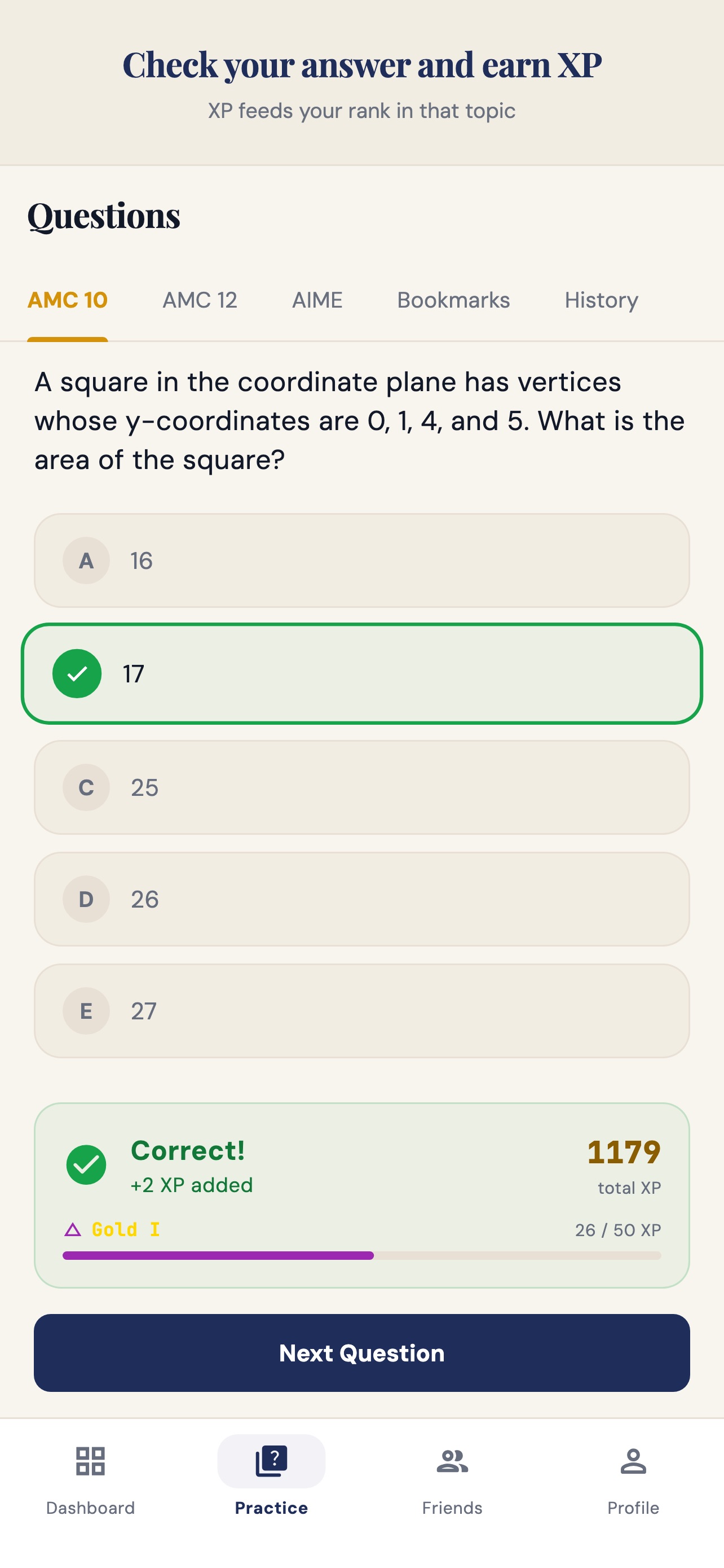 Screenshot 6 of OlympIQ: Math Olympiad Prep