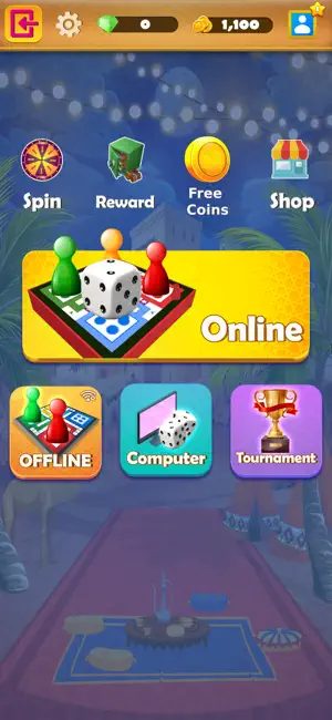 Ludo Majnoon: Play & Chat screenshot 1