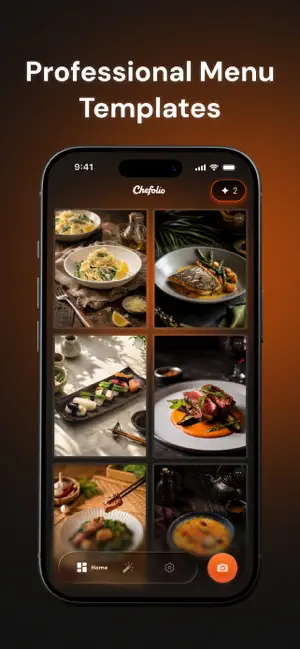 Chefolio: AI Food Photo Editor screenshot 2