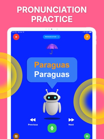 Spanish for kids 3+ Speak Po iPad screenshot