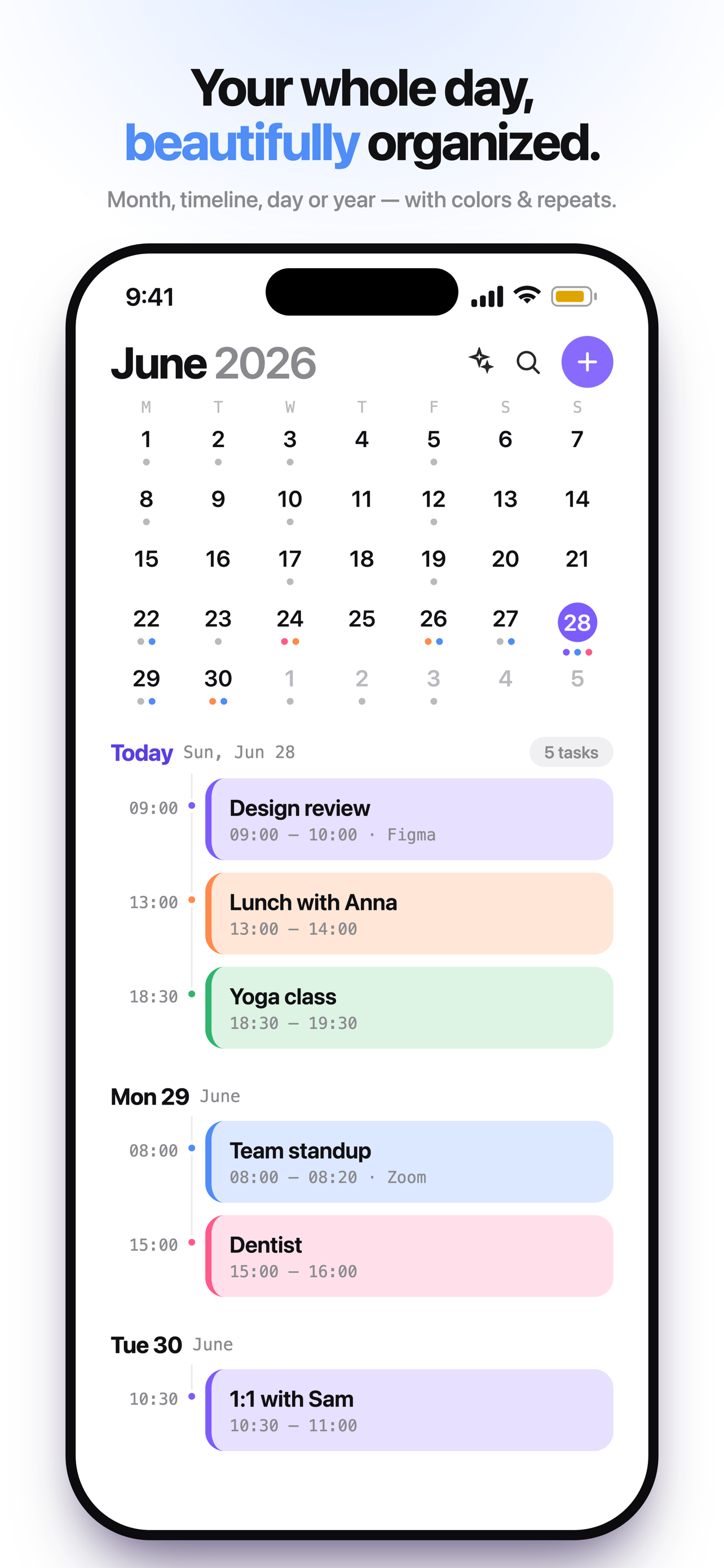 Plan4U: AI Calendar Planner screenshot 2