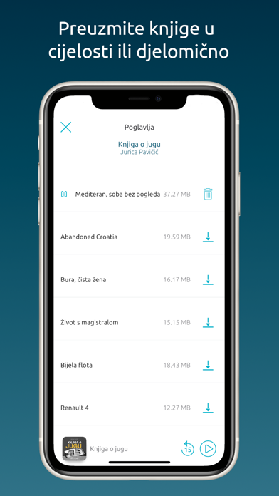 book&zvook: audio knjige Screenshot