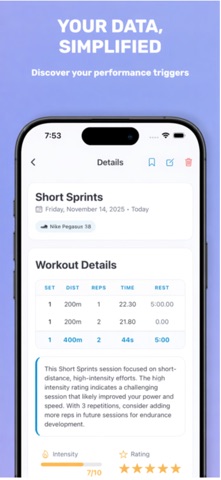 TrackIt: Track & Field Screenshot 4 of 8