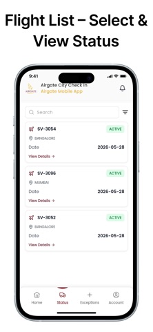 Airgate City Check In screenshot