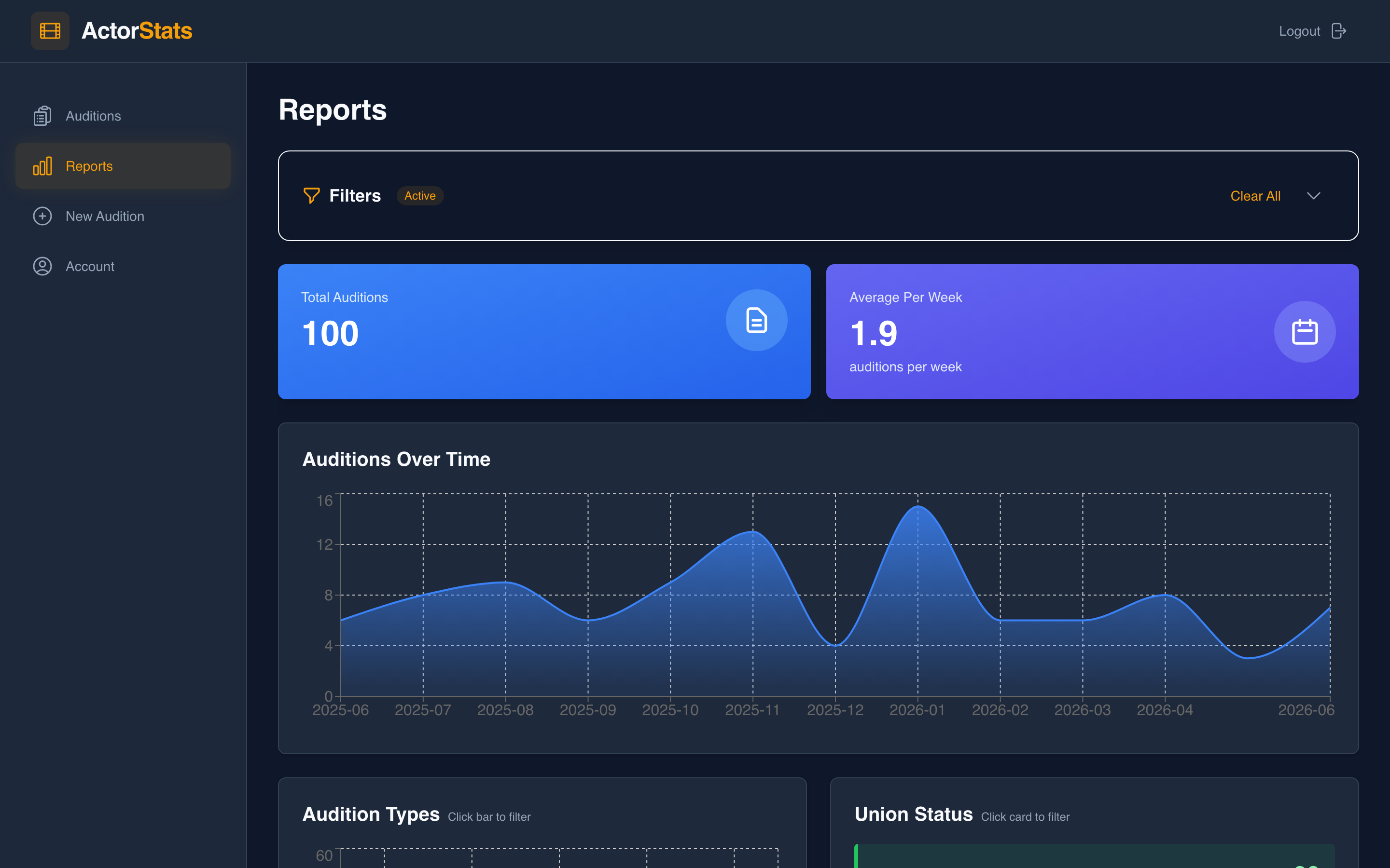 ActorStats Sync screenshot 9