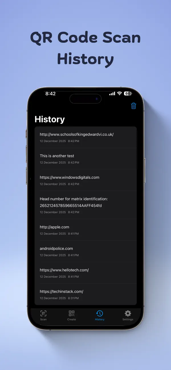 Screenshot #3 pour QR Scanner Pro: QR Code Reader