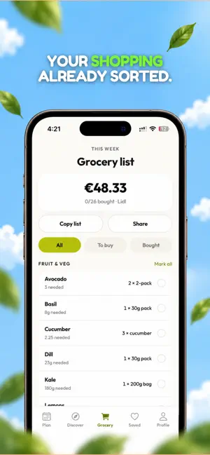 mealzy - meal planner screenshot 3