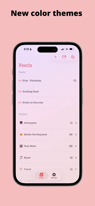 Ember Feed screenshot 1