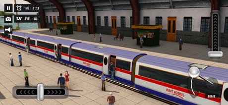 地铁 火车游戏 地铁模拟器 & 火车模拟器 大亨游戏 screenshot 1