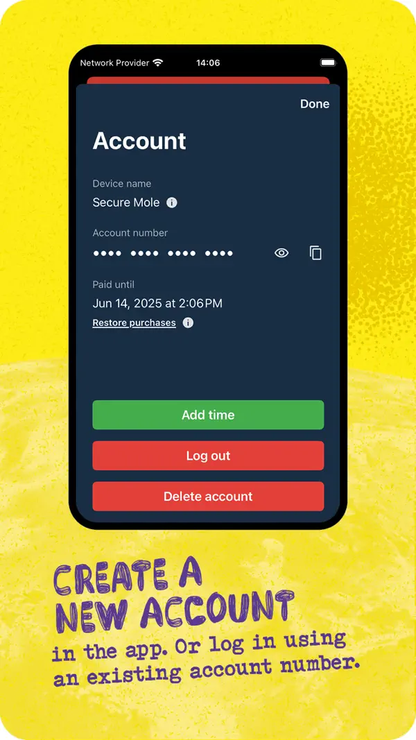 Mullvad VPN Screenshot 2