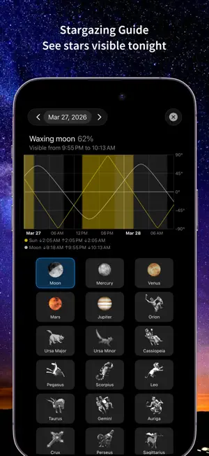 Star Wander - AR Night Sky Map screenshot 3