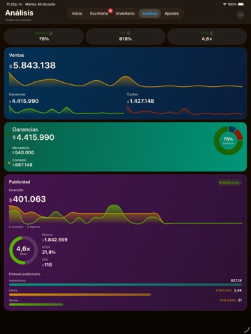Lumeli iPad screenshot 1