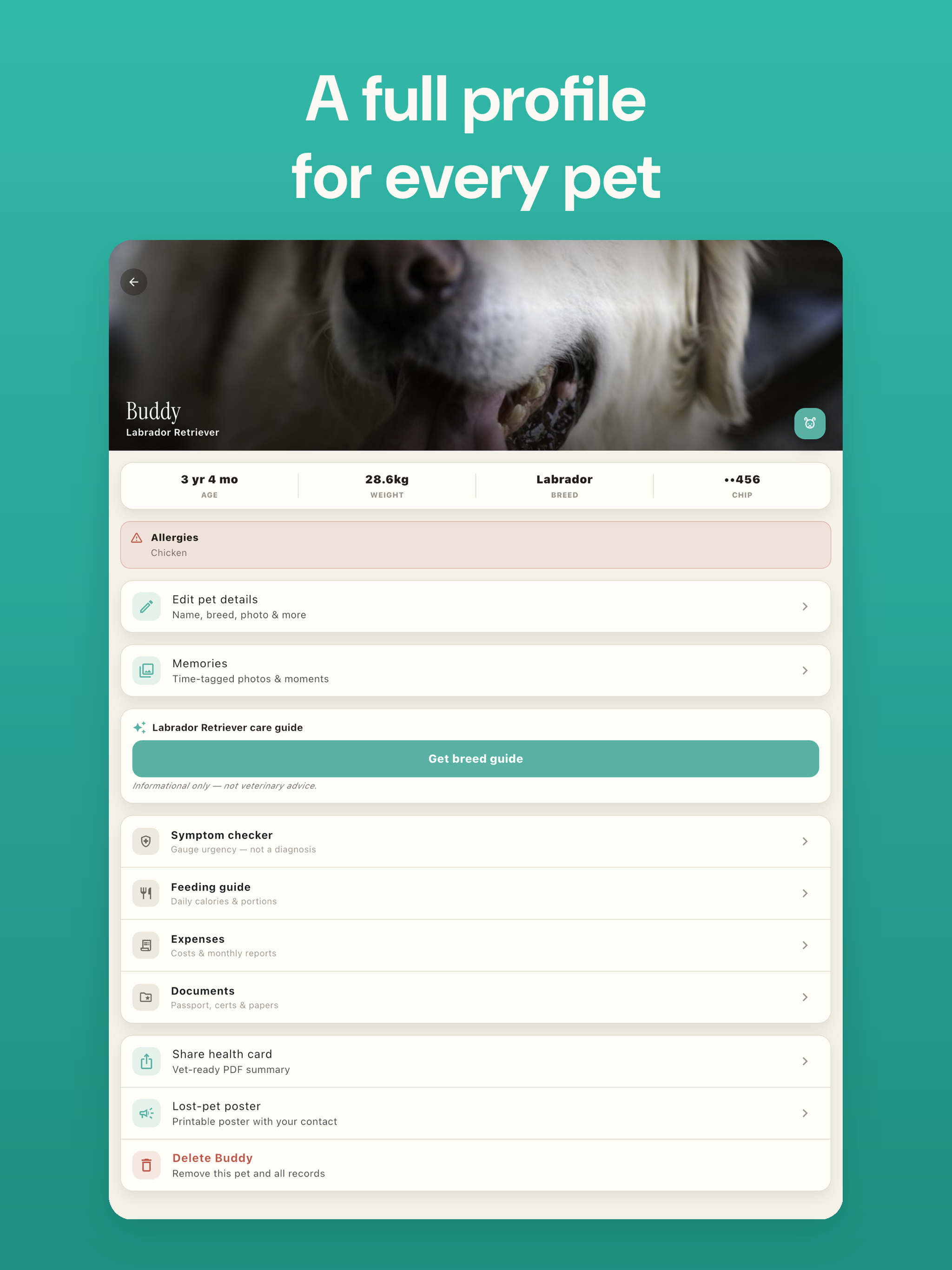 Tavi: Pet Care & Health screenshot 11
