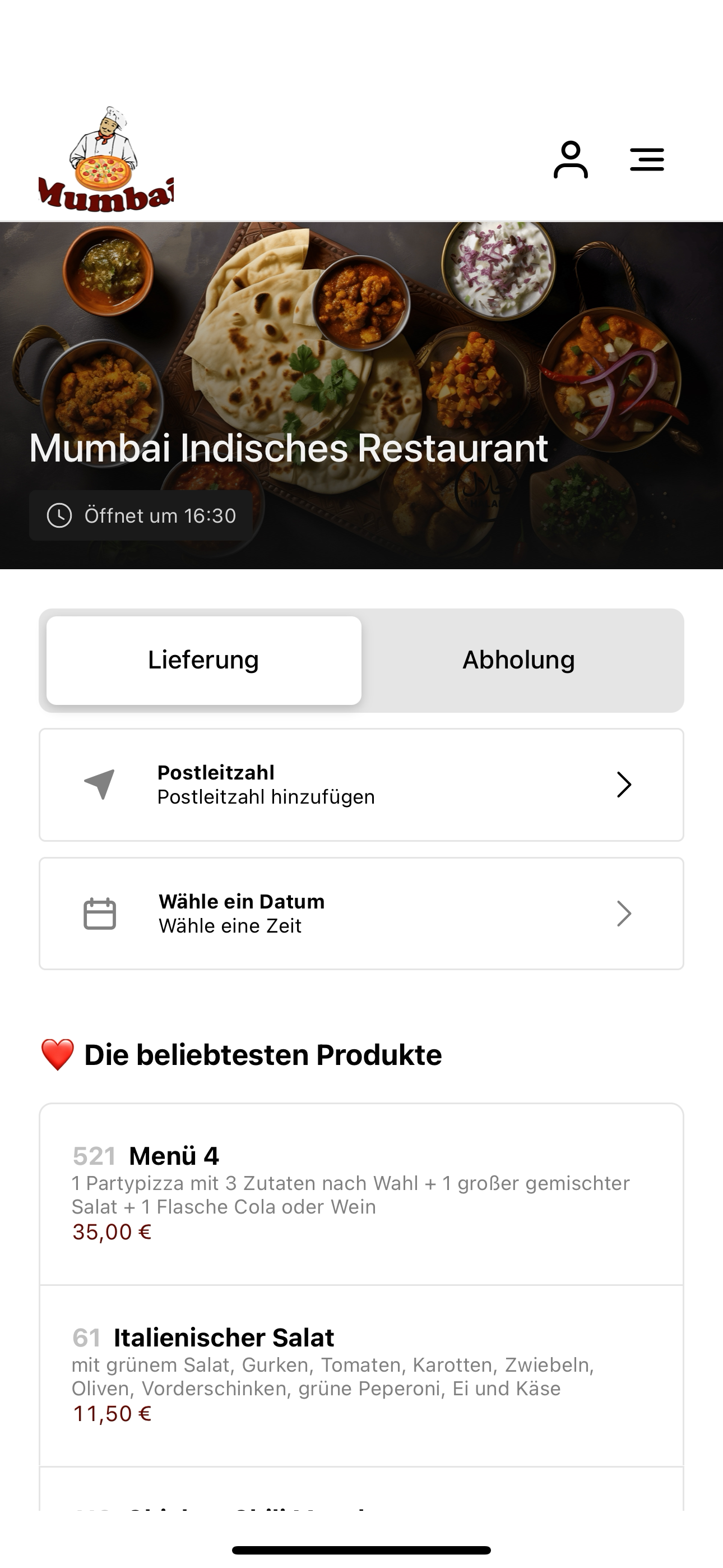 Mumbai Indisches Restaurant