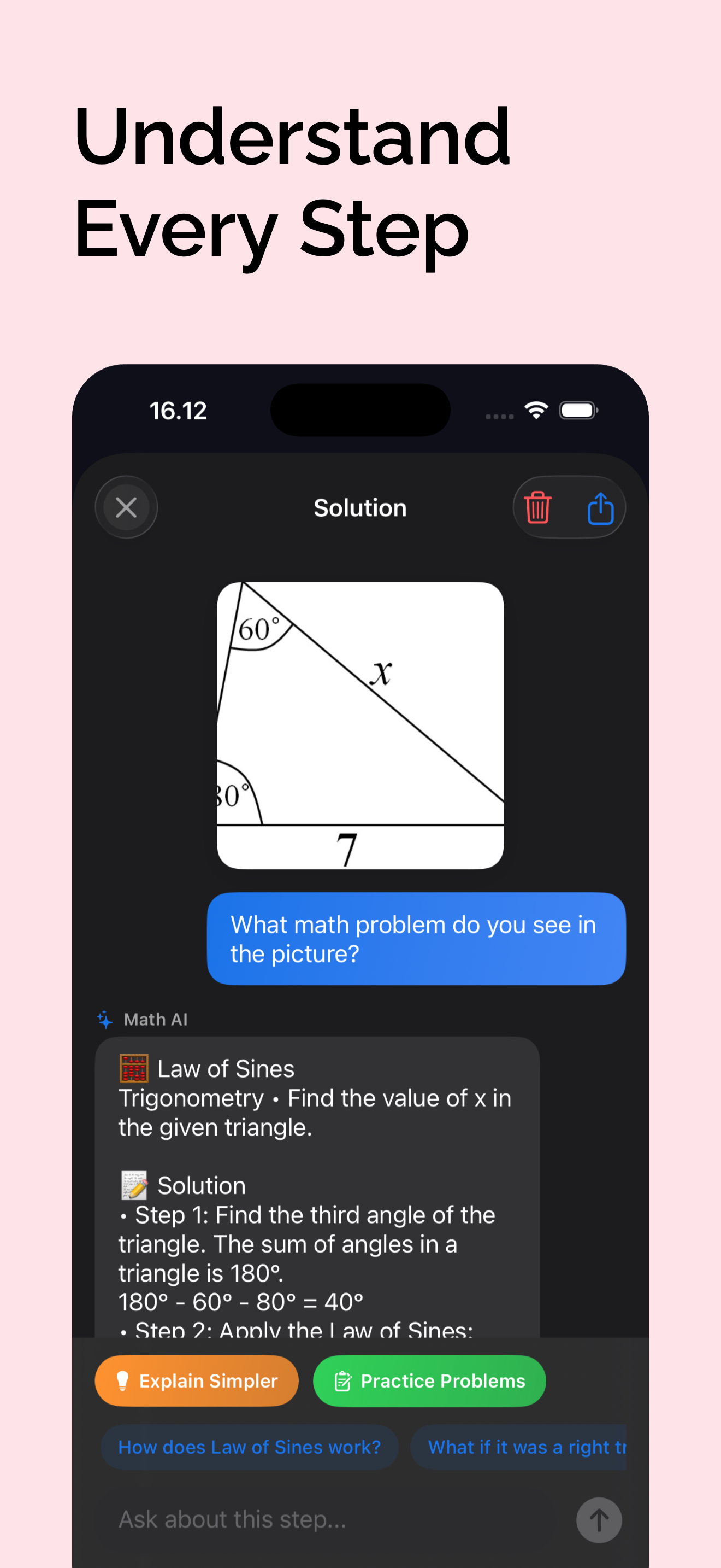 Math AI: Homework Solver screenshot 3